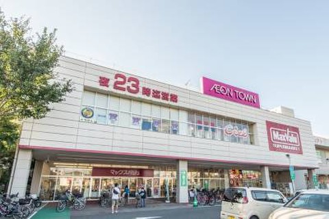 プライベートボックス　田無芝久保 店舗外観｜イオンタウン田無芝久保2F。1Fがマックスバリュー様