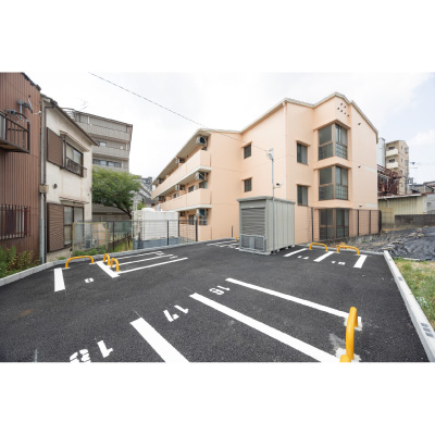 阪急千里線関大前ハローバイクパーキング淀川西三国(青空)