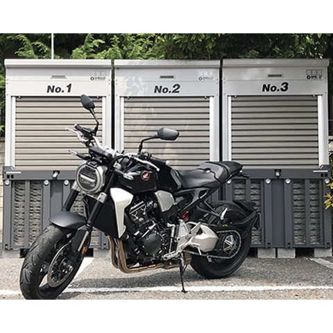 バイクパーク枚方津田 supported by ハロー ストレージ