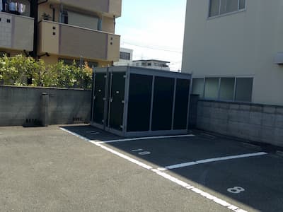 名鉄名古屋本線新清洲スペースプラスバイクコンテナ西区枇杷島