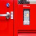 柏市豊四季ルートストレージ 警備扉です。