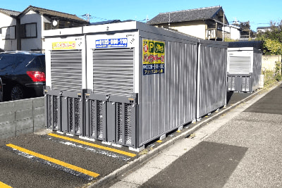 都電荒川線荒川車庫前バイクパーキング栗原