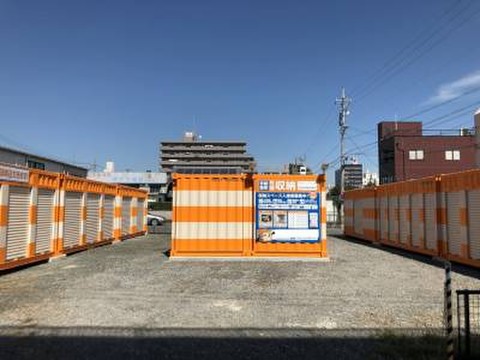オレンジコンテナ四日市西浜田町 全室1階で出し入れ楽々