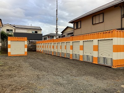 箱根登山鉄道塔ノ沢オレンジコンテナ小田原早川