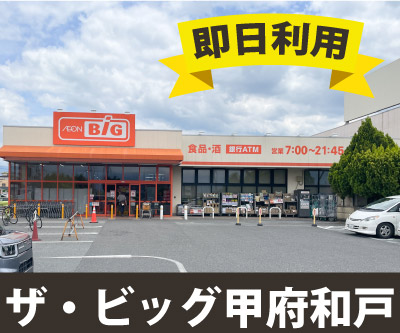 甲州市 収納PIT　ザ・ビッグ甲府和戸店