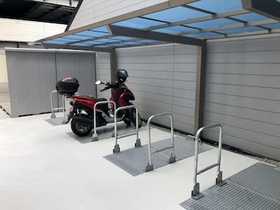 阪急宝塚本線川西能勢口シェローバイクパーク池田駅前（バイク専用）