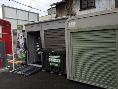 Osaka Metro長堀鶴見緑地線蒲生四丁目シェローバイクパーク鴫野駅前第二