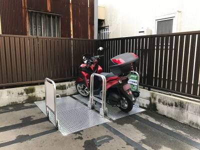 阪堺電気軌道阪堺線宿院シェローバイクパーク宿院駅前