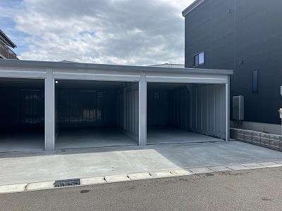 東茶屋1丁目電動シャッター付ガレージ