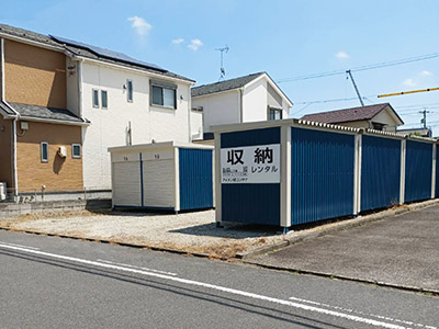 名鉄築港線東名古屋港アイメン　源兵衛町二丁目コンテナ