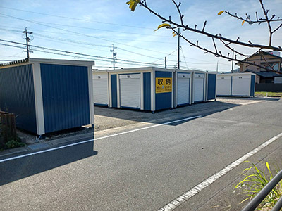 JR飯田線大海アイメン　八幡町宮前コンテナ