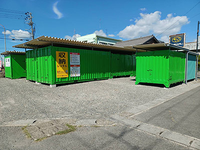 海部郡蟹江町アイメン　佐古木一丁目コンテナ