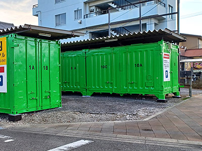 名鉄空港線りんくう常滑アイメン 新開町四コンテナ