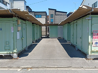 JR東海道本線枇杷島アイメン たかみちコンテナ