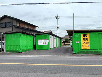 名鉄河和線南加木屋アイメン 荒古後コンテナ