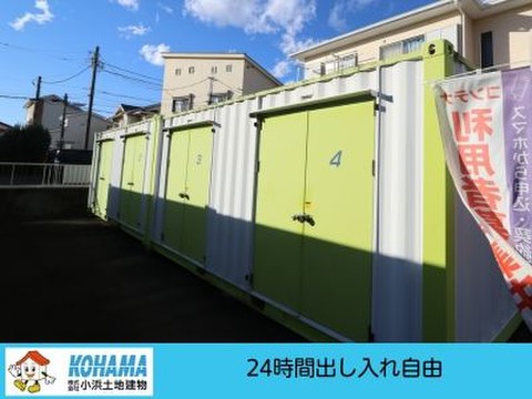 ナイスコンテナ松林第２ 24時間利用可・施設見学可能ですのでお気軽にご連絡下さい。