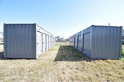 富山地鉄富山港線奥田中学校前バイクコンテナ金代