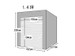 ハローコンテナ雄山町 1.4坪　サイズ