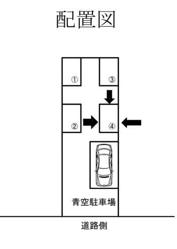 南海線七道堺区北田出井町青空バイクガレージ