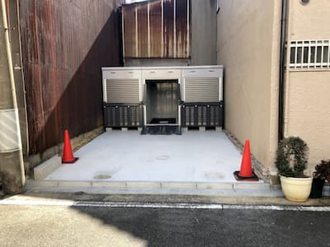 名古屋市南区観音町バイクガレージ