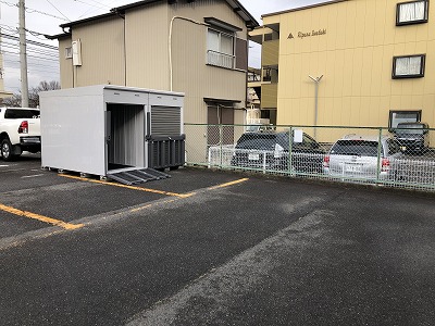 安城市今池町バイクガレージ