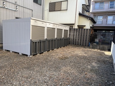 名古屋市営東山線本山名古屋市北区東長田町バイクガレージ