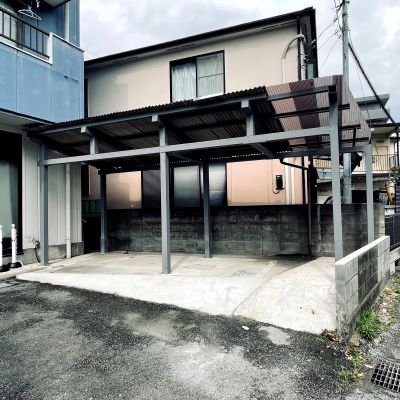 多摩地区バイクガレージ　コーポ明神北　全4区画
