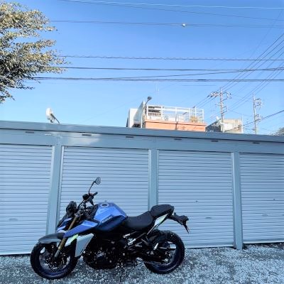 多摩地区バイクガレージ　万町（よろずちょう）全8区画