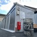 多摩地区バイクガレージ 日野市三沢1丁目 5区画 アプローチからフラットで入出庫可能になります。