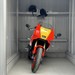 多摩地区バイクガレージ　日野市豊田4丁目　全10区画 同仕様の他現場です。工事中につき公開までしばらくお待ちください。