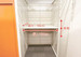 稲城クローゼット 1.1～２畳の広さには、「可動棚」と「ハンガーパイプ」が常設設備